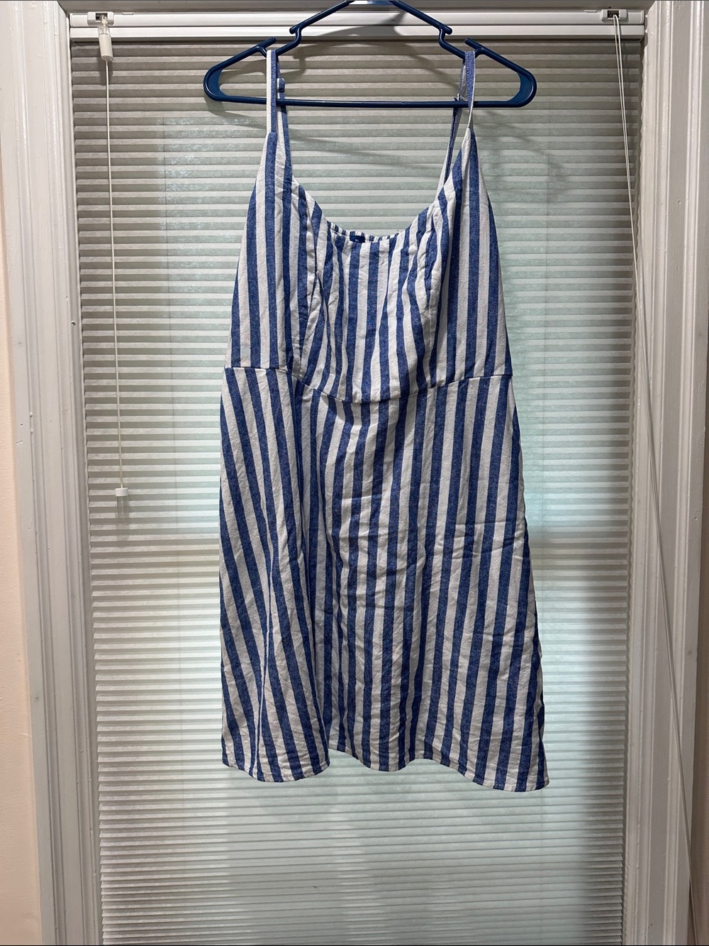 Old Navy Blue Striped Dress